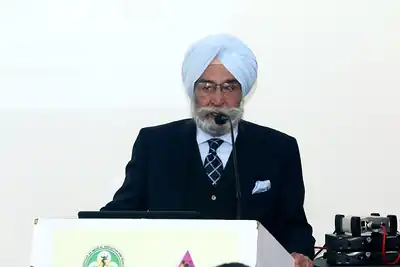 Senior speaker addressing the workshop, 4th NWHSS, PGIMER Dec 2018
