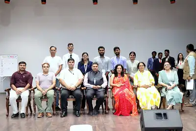 Dignitaries and organisers seated for group photo at PHASECON 2023